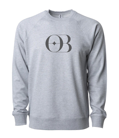 Emblem Lightweight Crewneck Sweatshirt