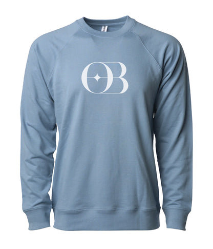 Emblem Lightweight Crewneck Sweatshirt