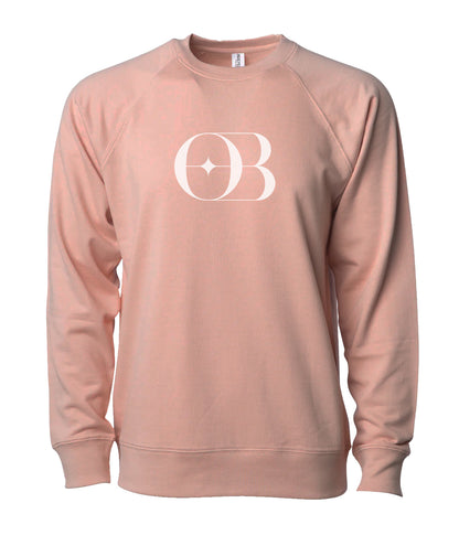 Emblem Lightweight Crewneck Sweatshirt