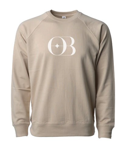 Emblem Lightweight Crewneck Sweatshirt