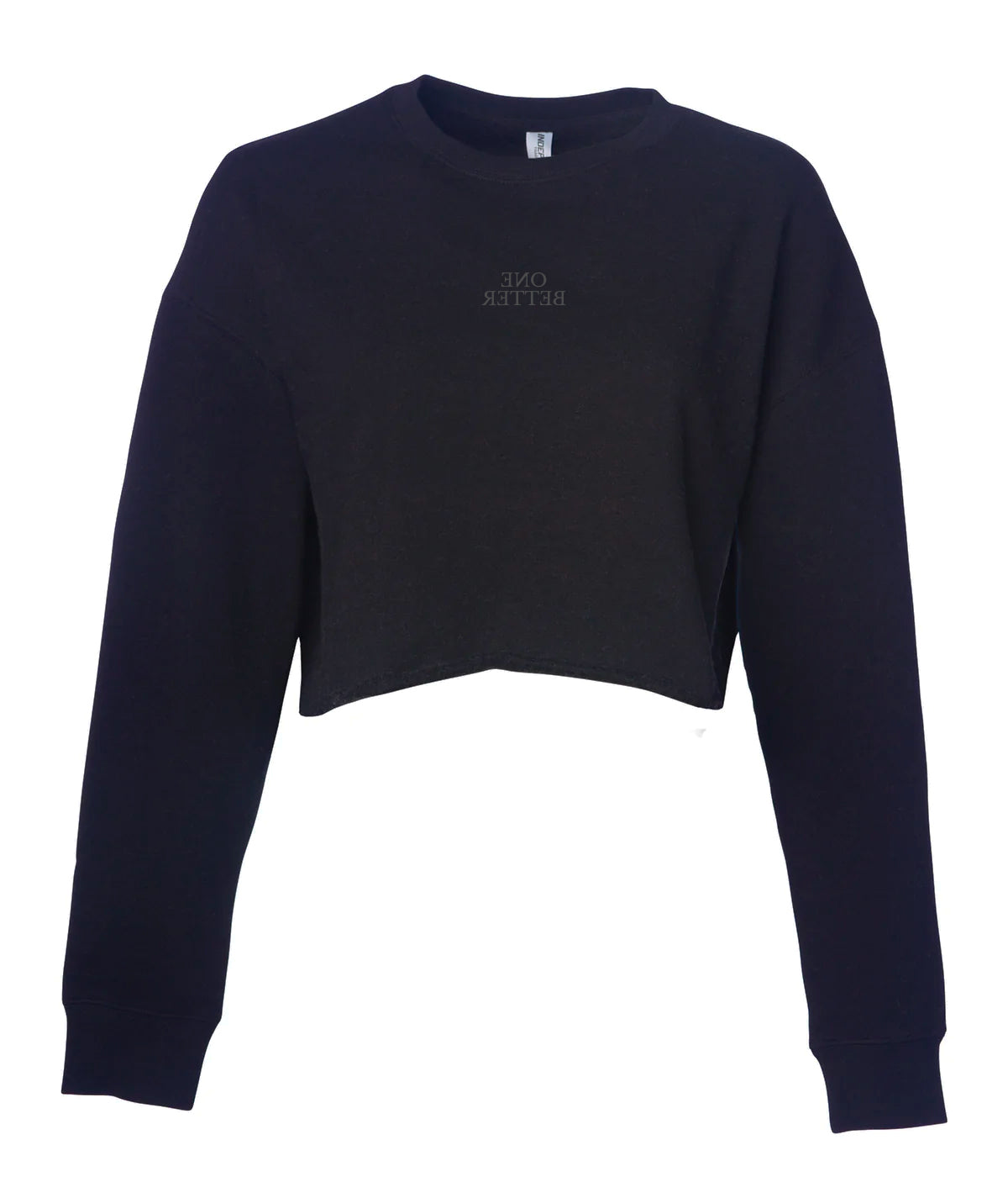 Reverse Mirror Lightweight Cropped Crew